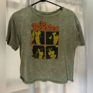 The beetles crop top